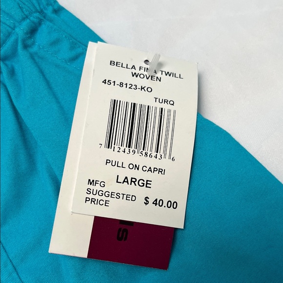 Blue Capri Pants - Picture 4 of 8